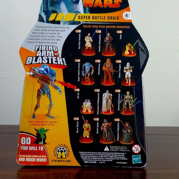 Star Wars Revenge Of The Sith Battle Droid with Arm Blaster 2005 - Picture 2 of 3